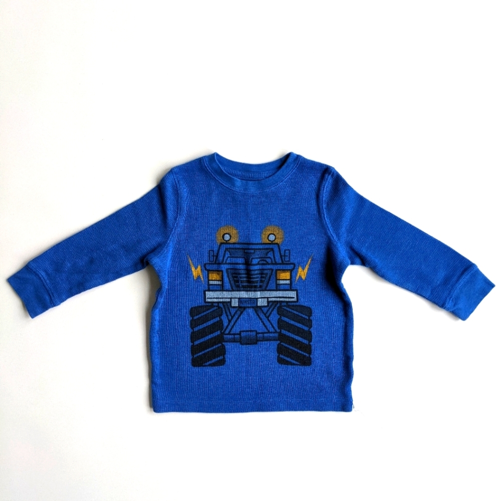 Jumping Beans Monster Truck Thermal Shirt